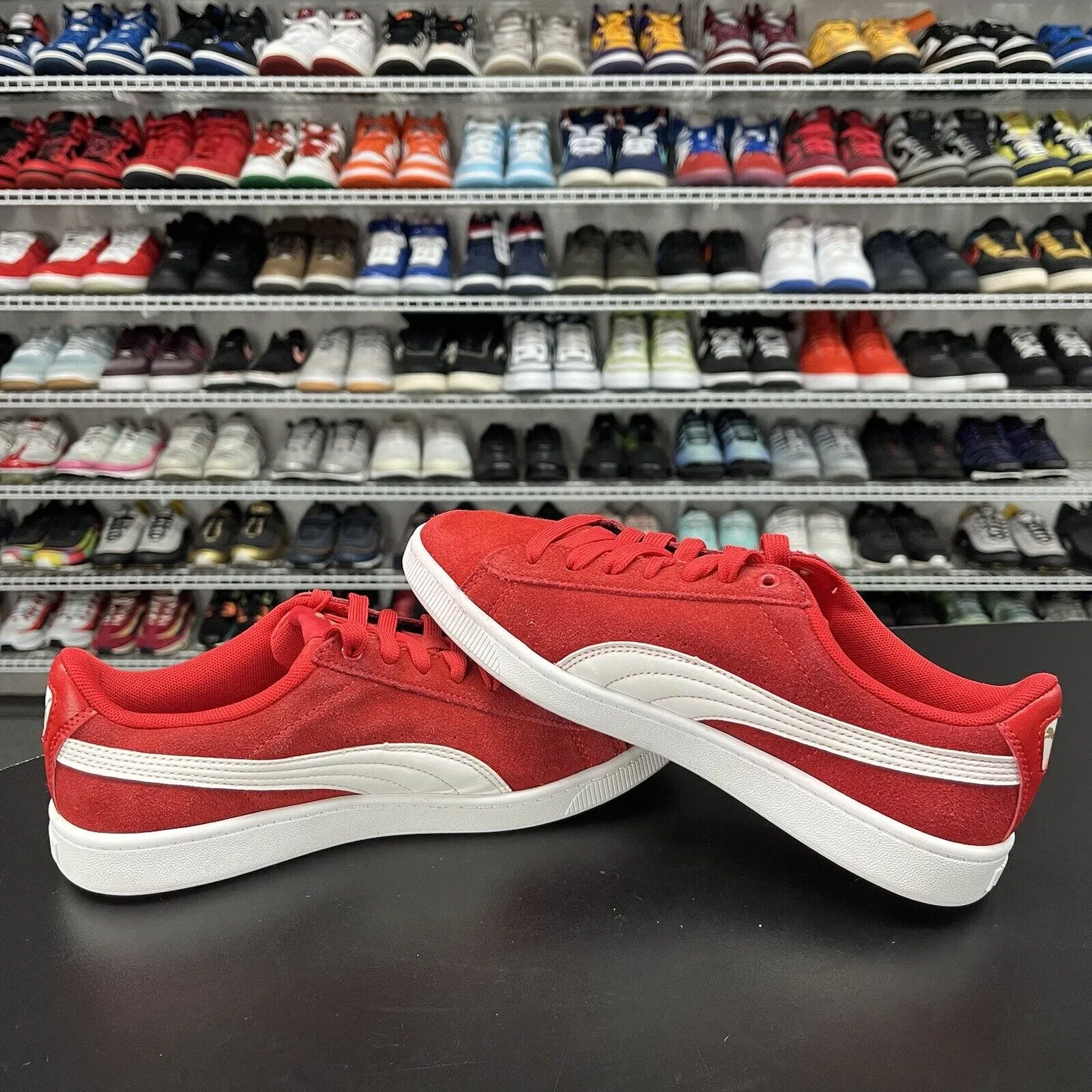 Puma Suede Classic Women's Shoe Red 369725-25 Women's Size 6.5