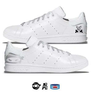 "Swords Pitching Ninja" Adidas Stan Smith Casual Shoes