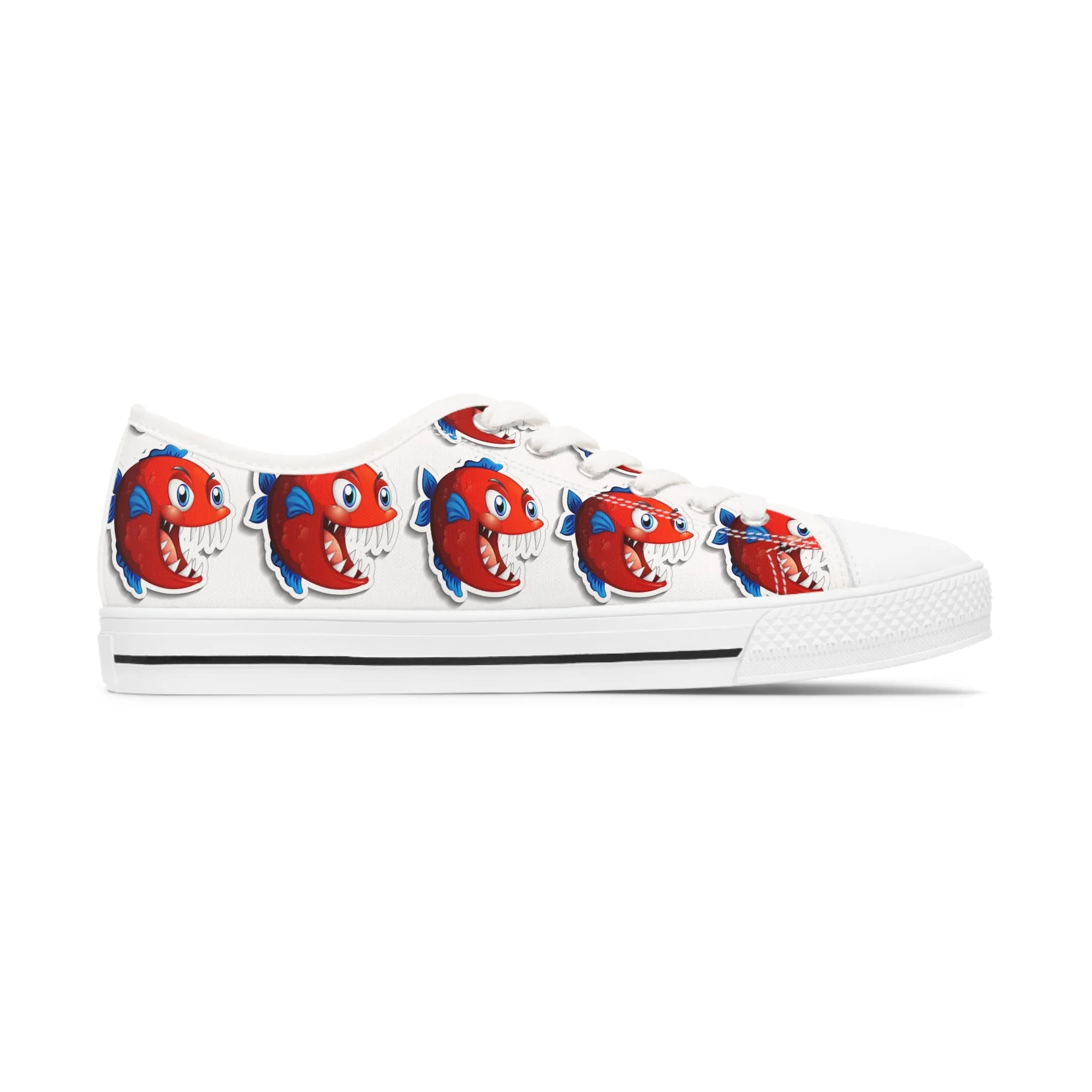 Red Piranha Women's Low Top Sneakers