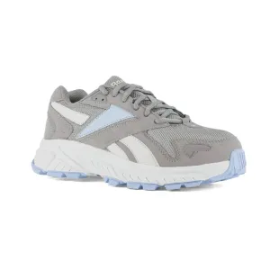 Reebok Women's RB362 Steel Toe EH Athletic Work Shoe in Grey Powder Blue