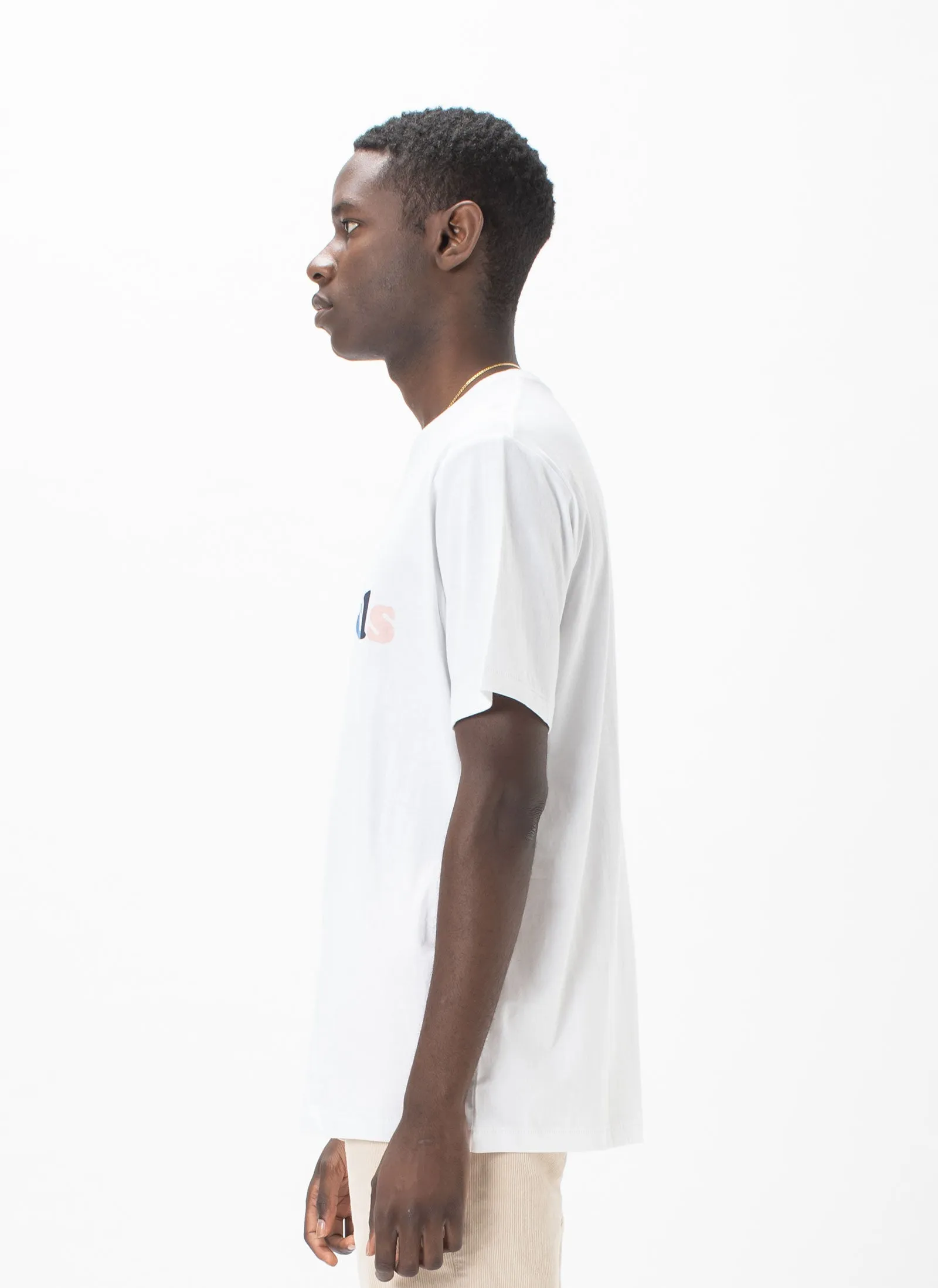 Retro Logo Tee White