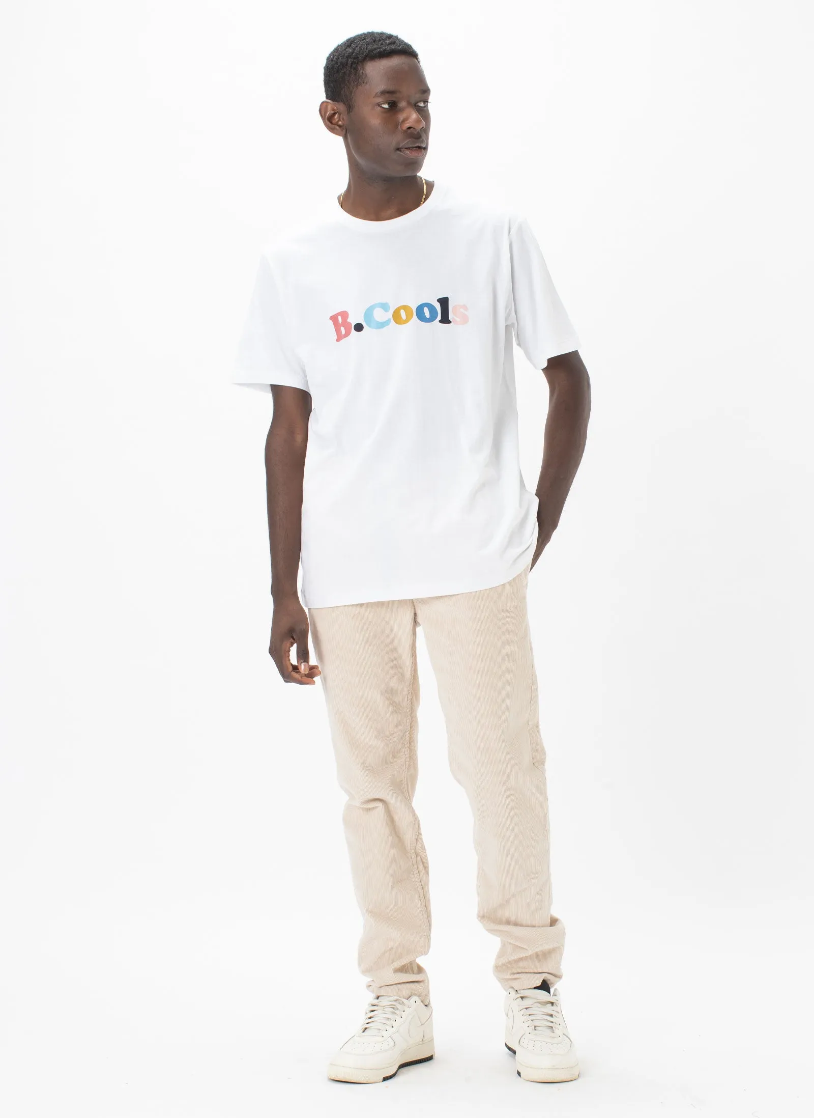 Retro Logo Tee White