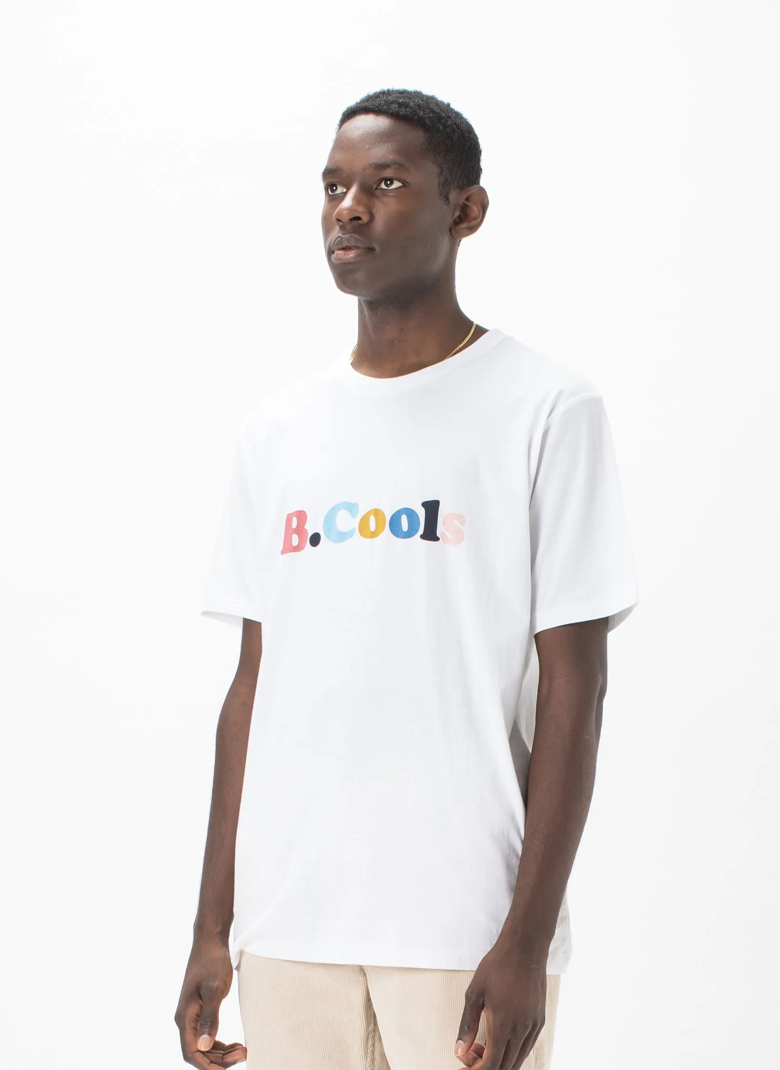 Retro Logo Tee White