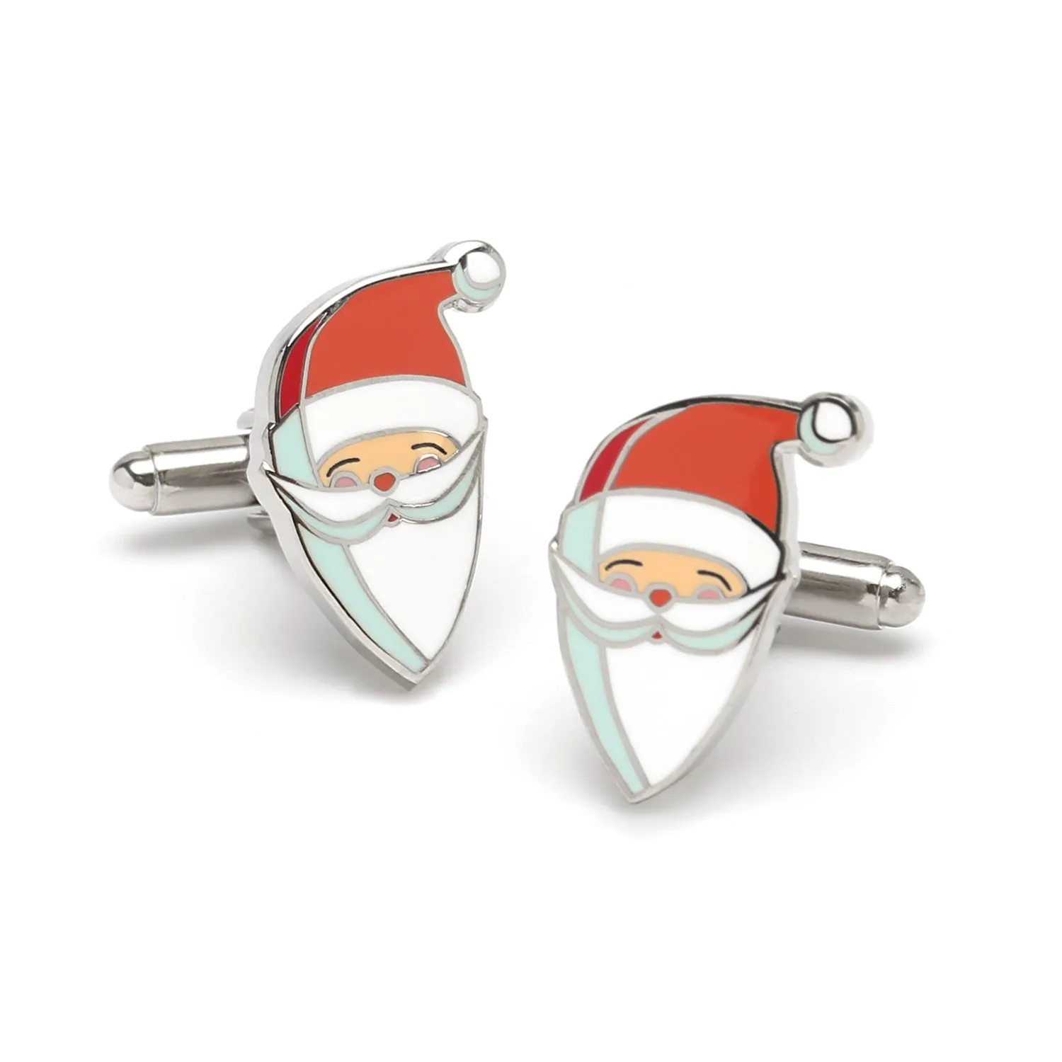 Retro Santa Cufflinks