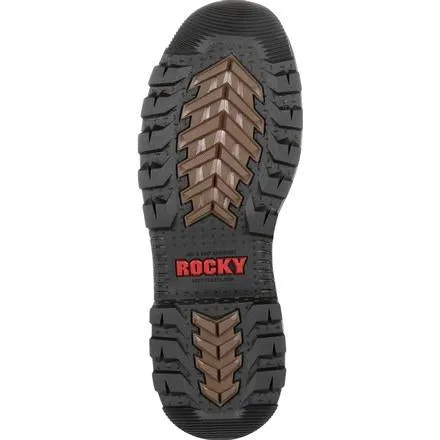 Rocky Men's Rams Horn 6" Comp Toe WP Work Boot - Brown - RKK0257