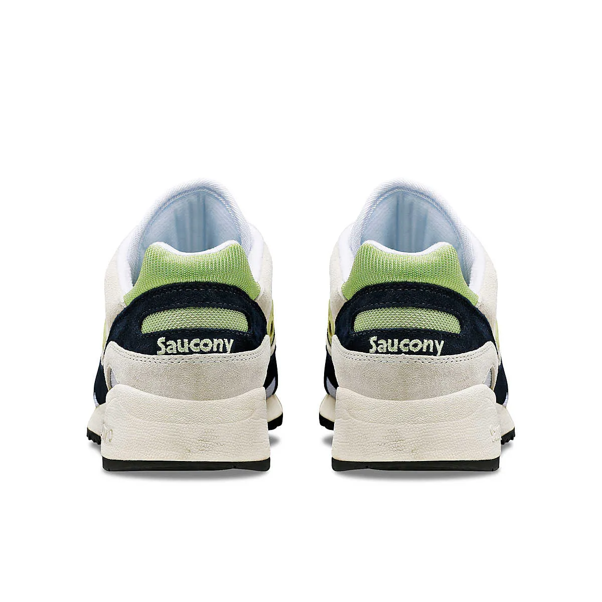 Saucony Mens Shadow 6000 Trainers - White / Green