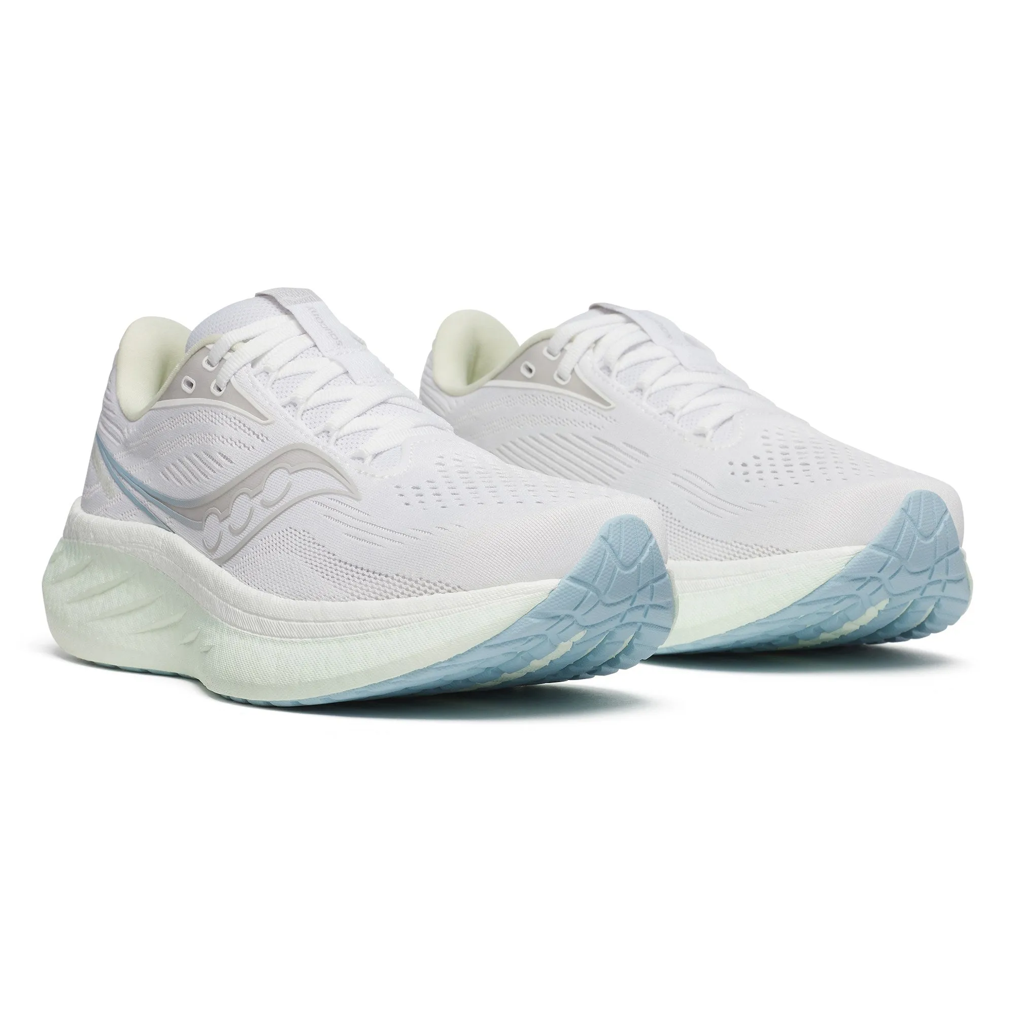 Saucony Ride 18 (White/Lettuce) - Women's