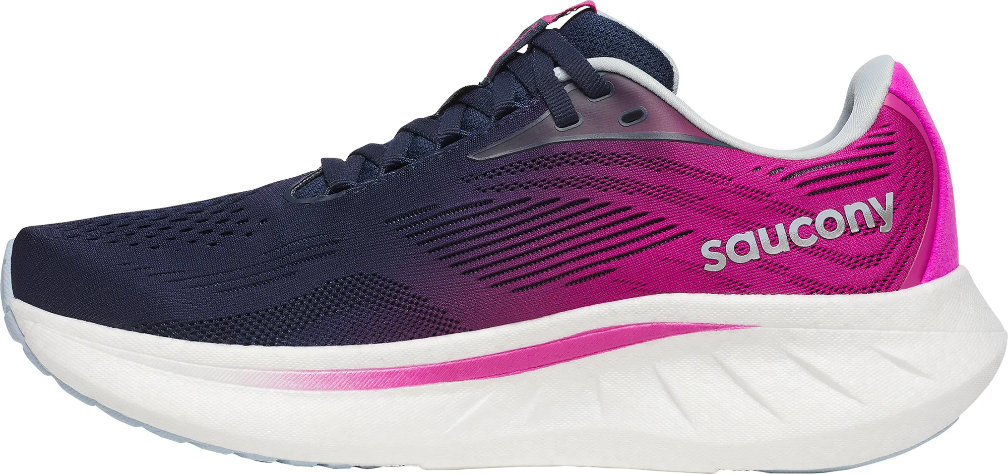 Saucony Ride 18 Womens Running Shoes - Blue