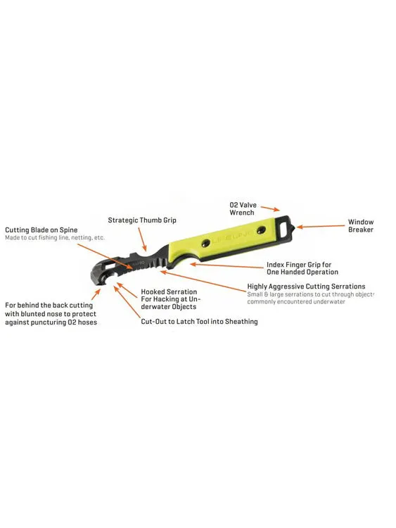 Scubapro Jawz Ti Safety/Cutting Tool