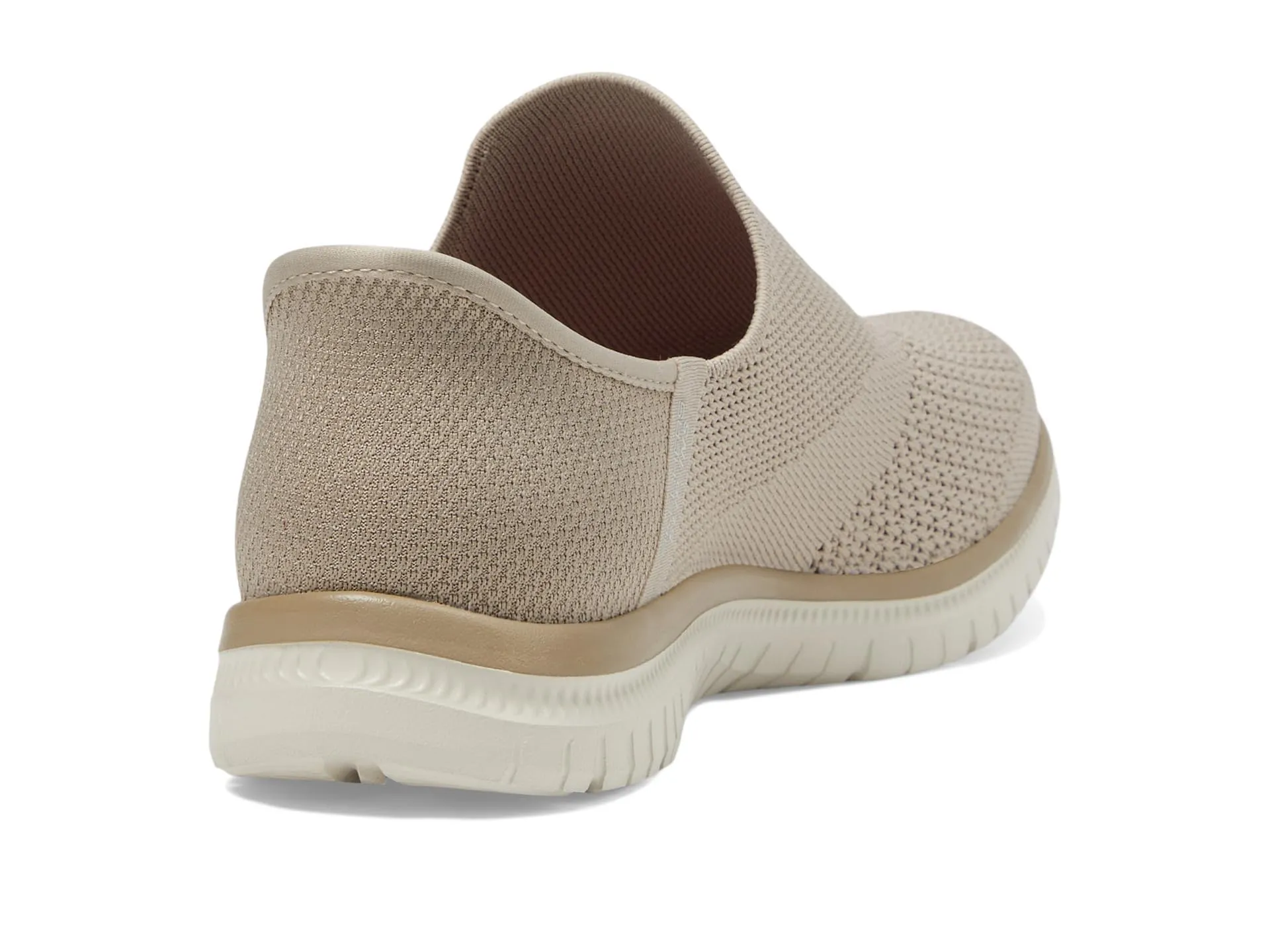 Skechers Women's Virtue-Sleek Sneaker, Taupe