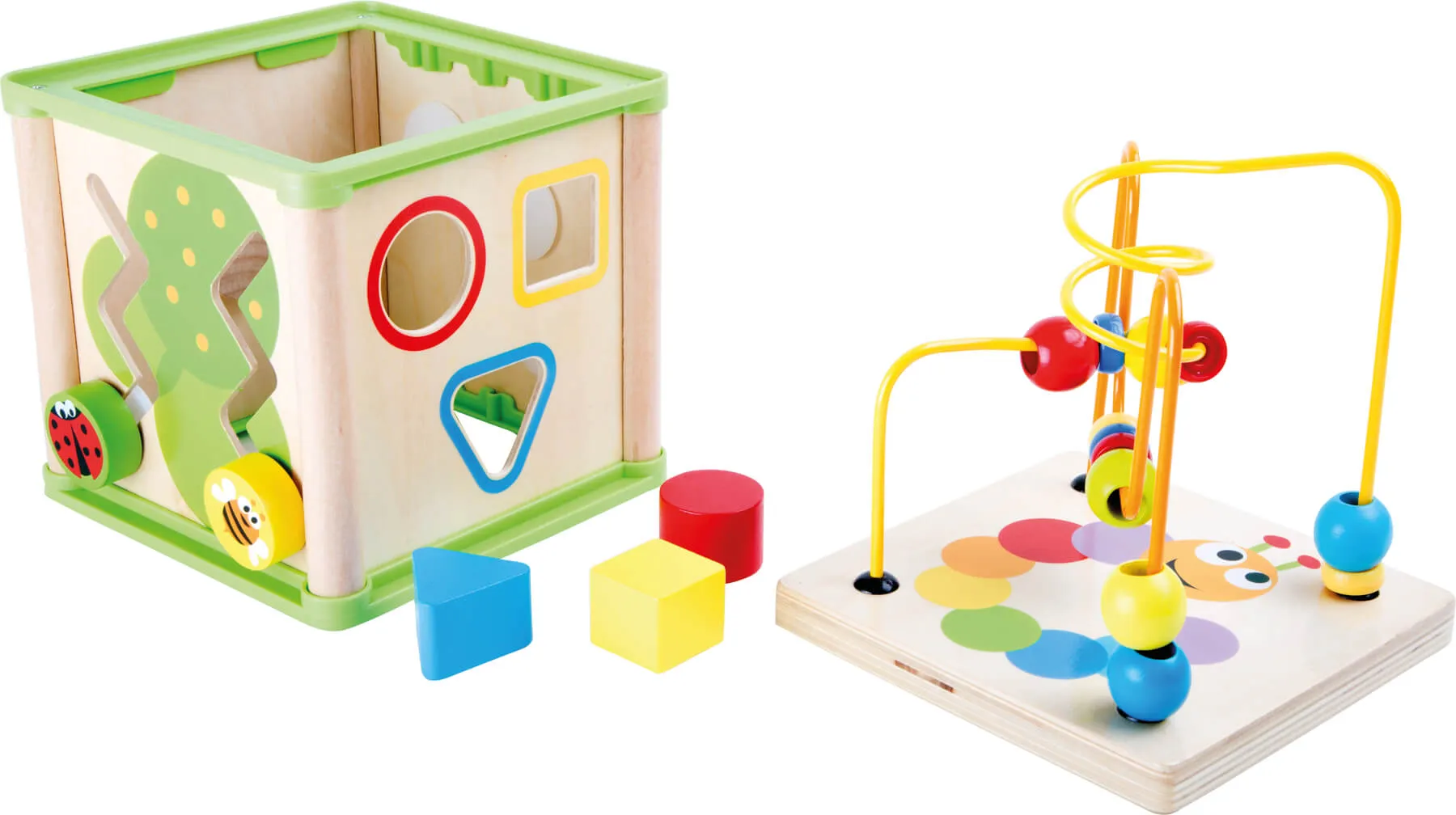 Small Foot Beads Maze and Motor Activity Cube Insect