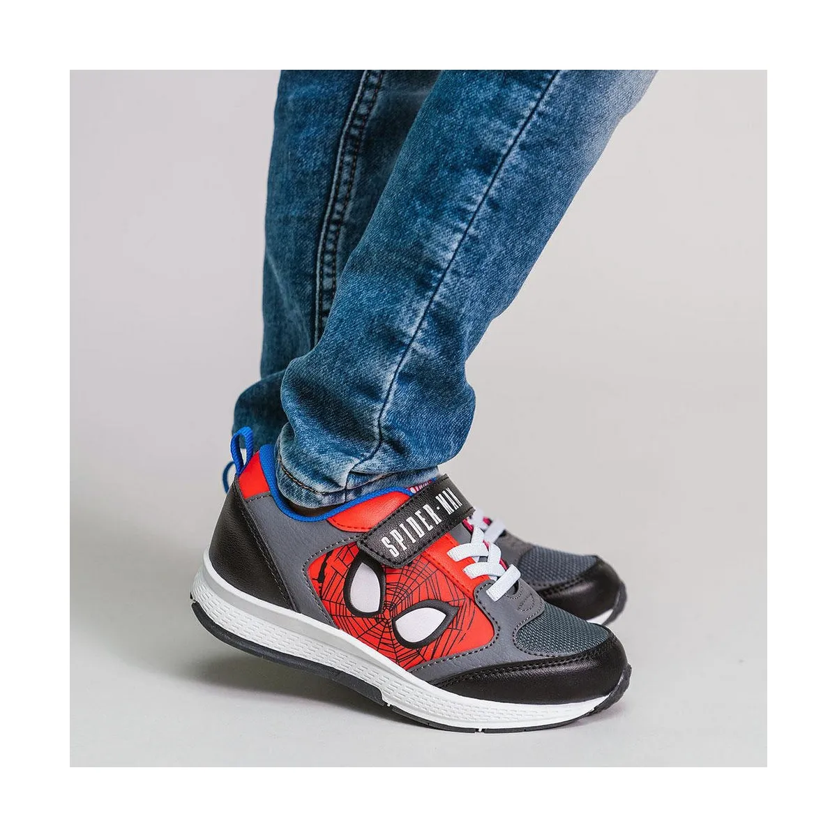 Sports Shoes for Kids Spider-Man Grey