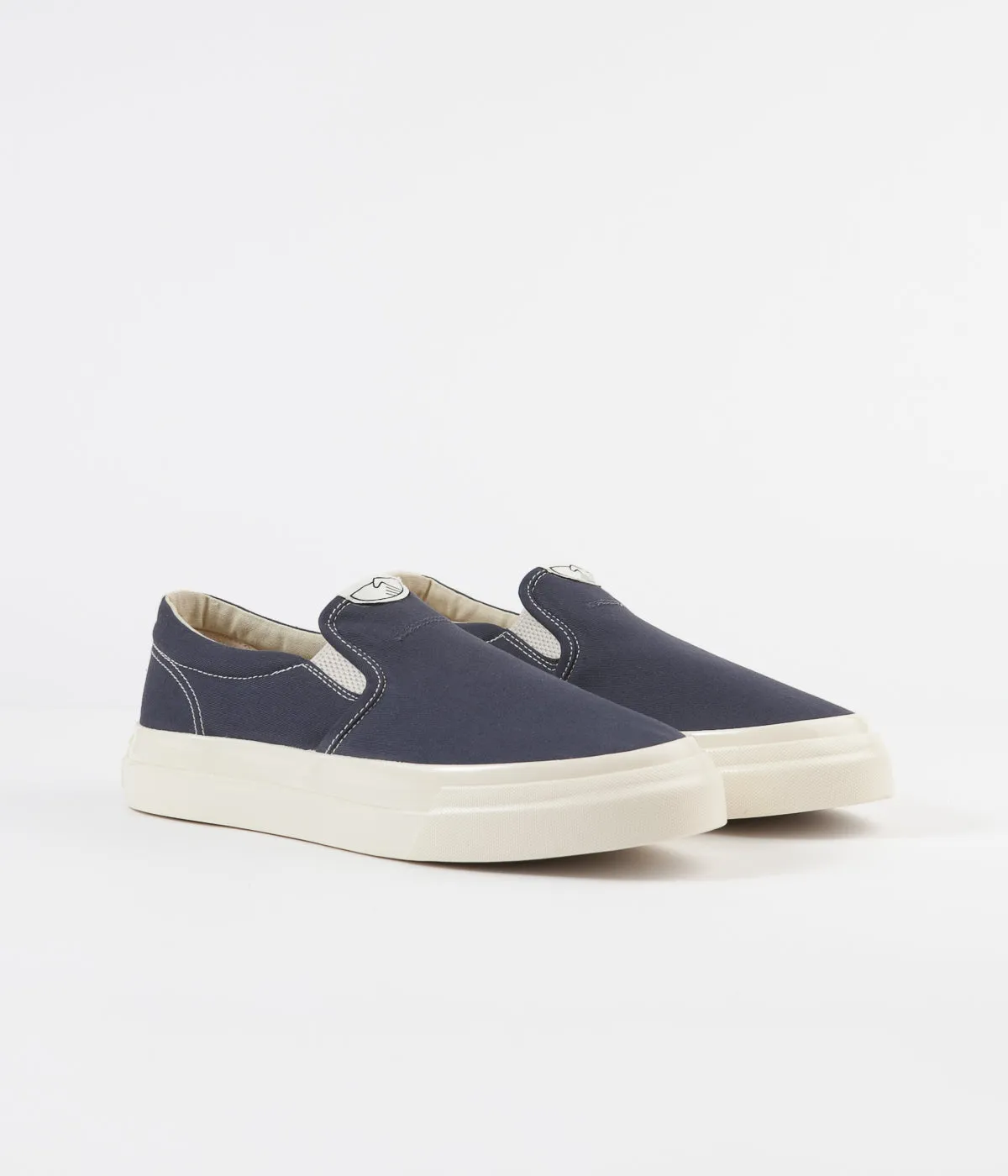 Stepney Workers Club Lister Canvas Shoes - Petrol