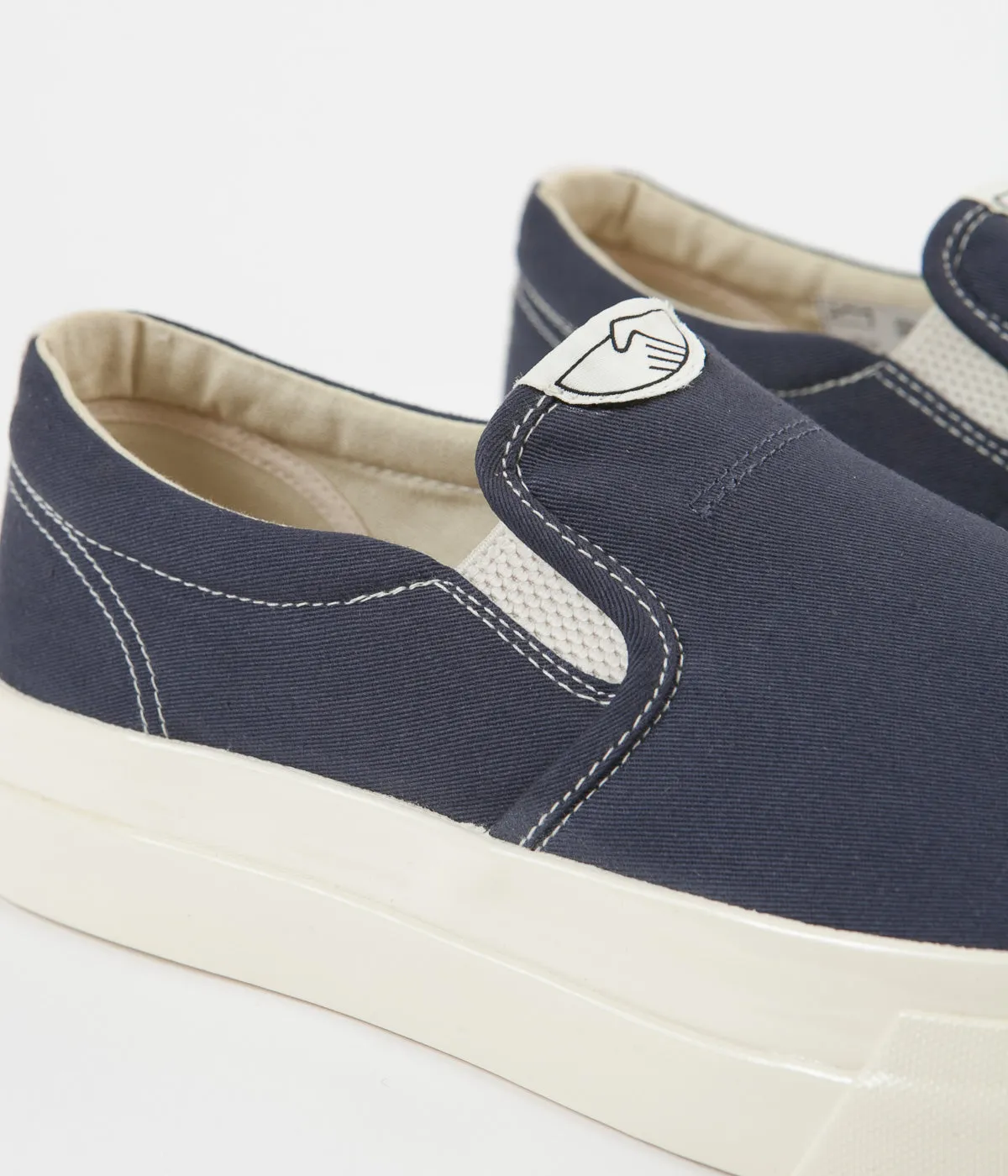 Stepney Workers Club Lister Canvas Shoes - Petrol