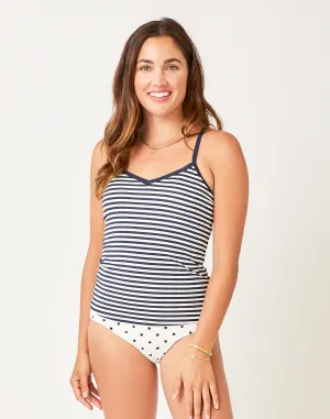 Stinson Tankini: Navy Stripe - FINAL SALE