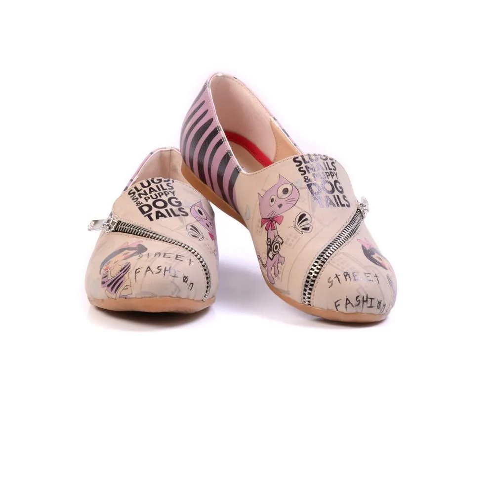 Street Fashion Ballerinas Shoes YAB306