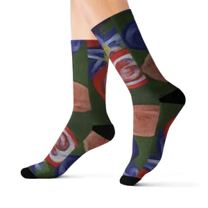 Sublimation Socks - "Blobs"