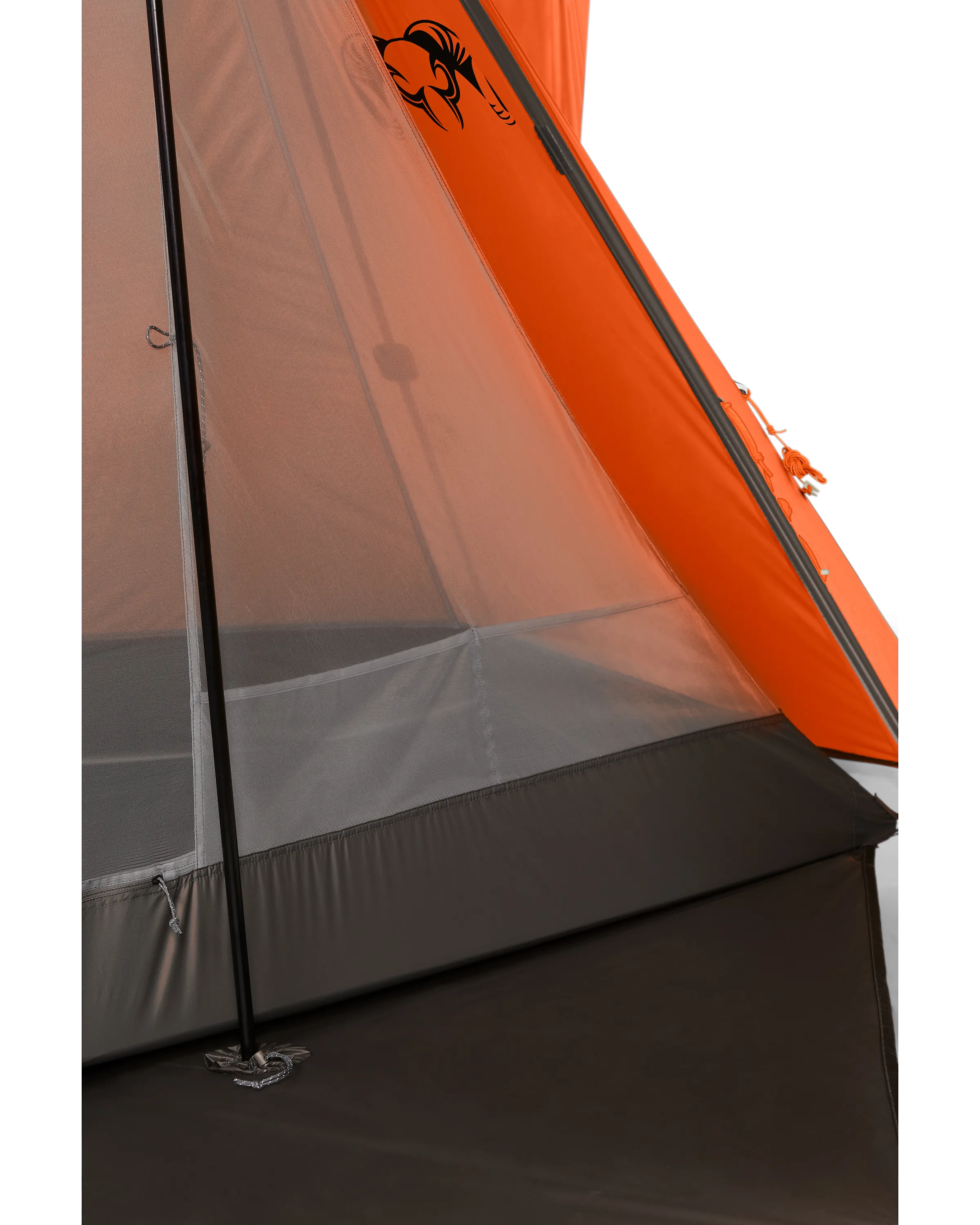 Summit Star 1 Person Tent Set | Gunmetal-Orange