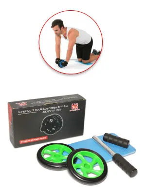 Super Mute Double Abdomen In Wheel - Abs Training