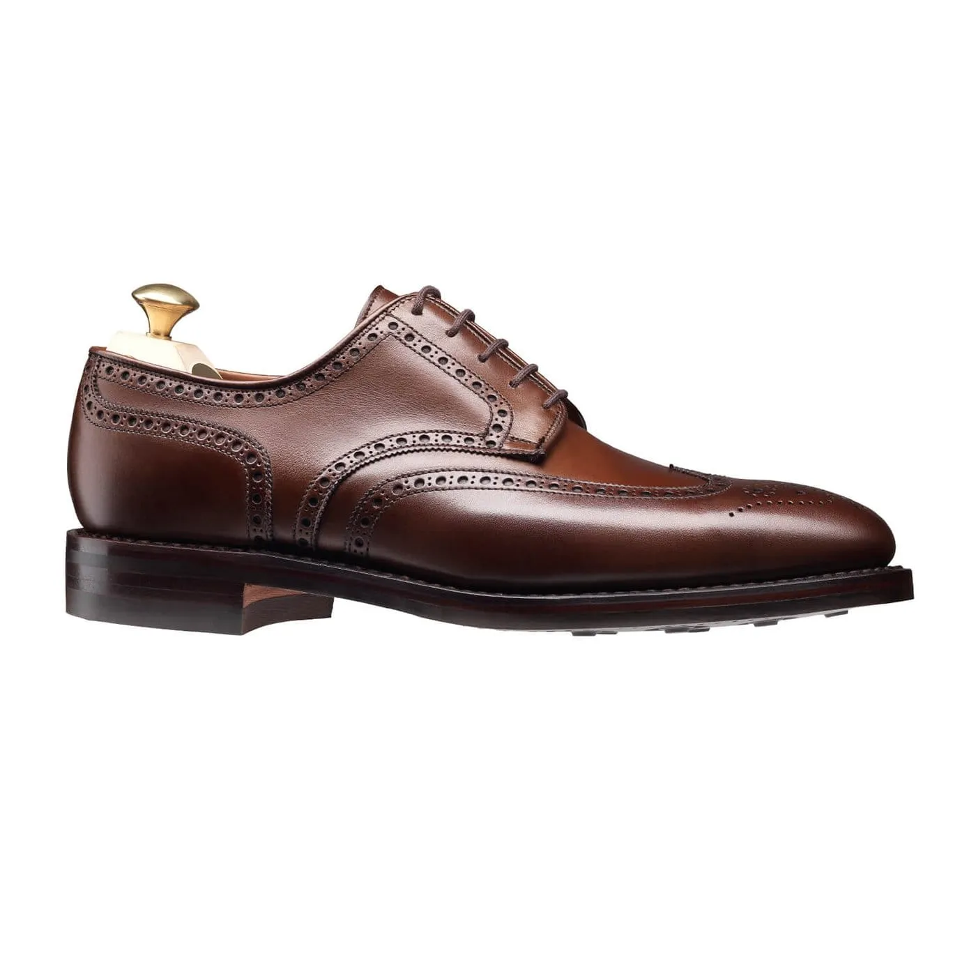 Swansea Dark Brown Burnished Calf