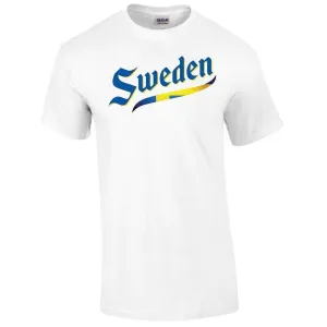 Sweden Script World Cup 2022 Printed Tee