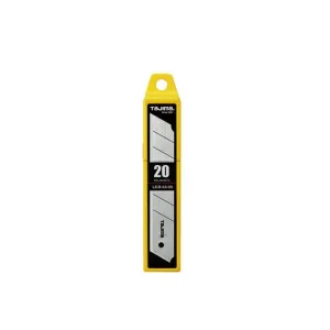 Tajima LCB-65-20 Rock Hard Blade 7-Point Utility Knife Blades, 20-Pack