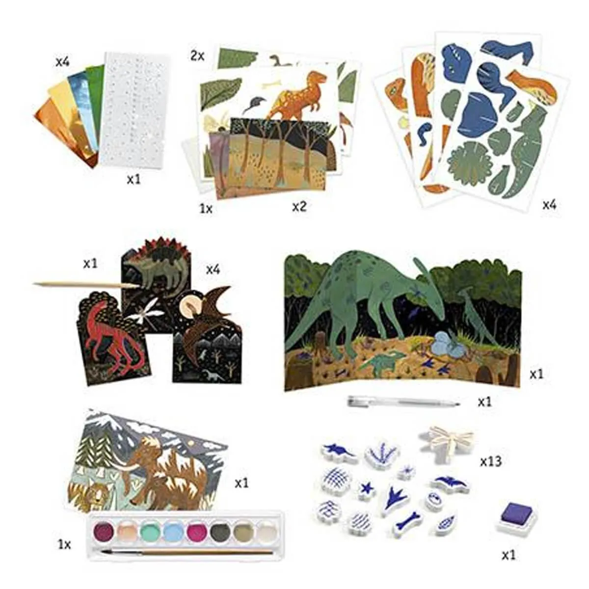 The World of Dinosaurs Multi-Activity Craft Kit