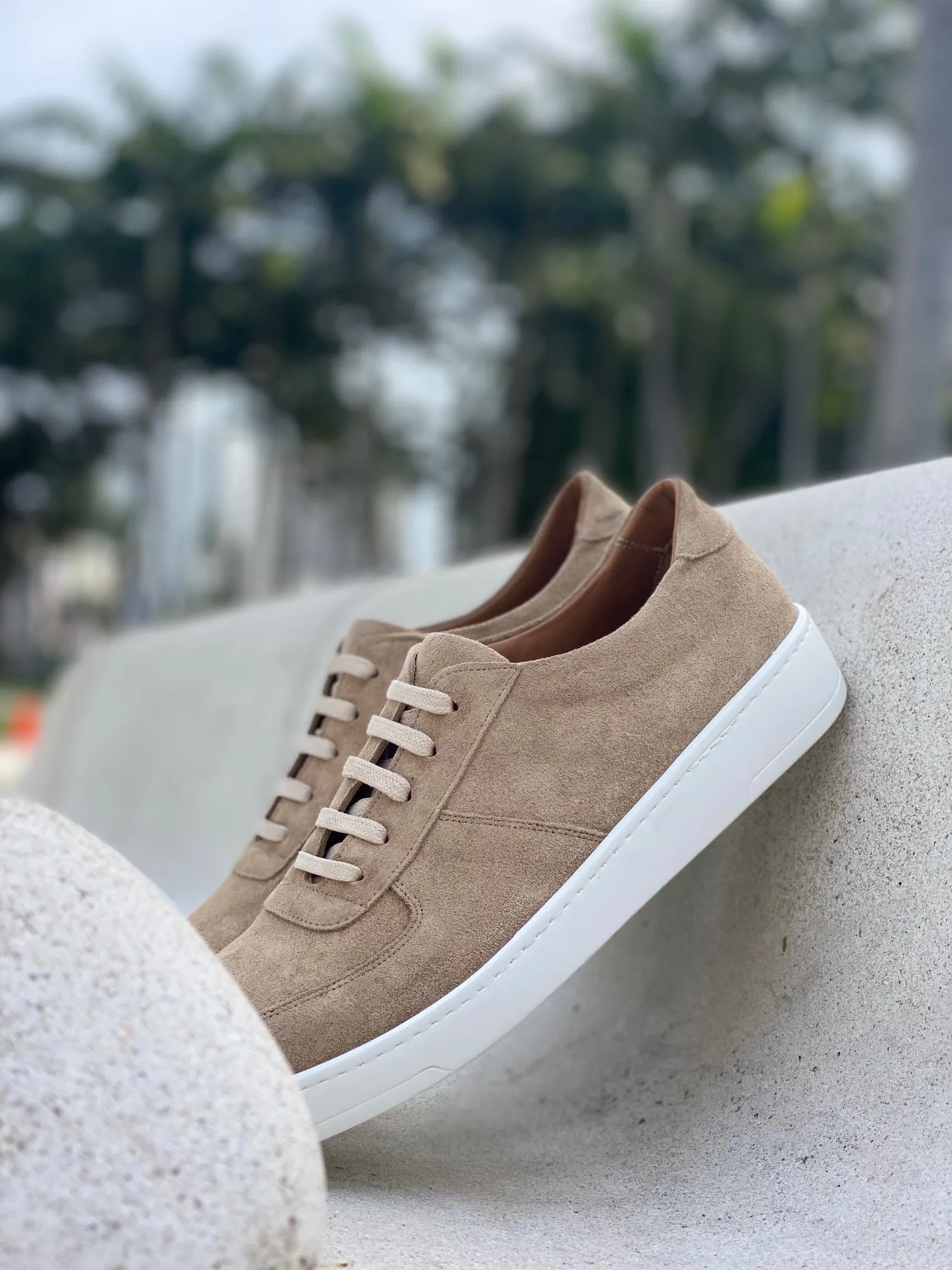 Tim suede beige