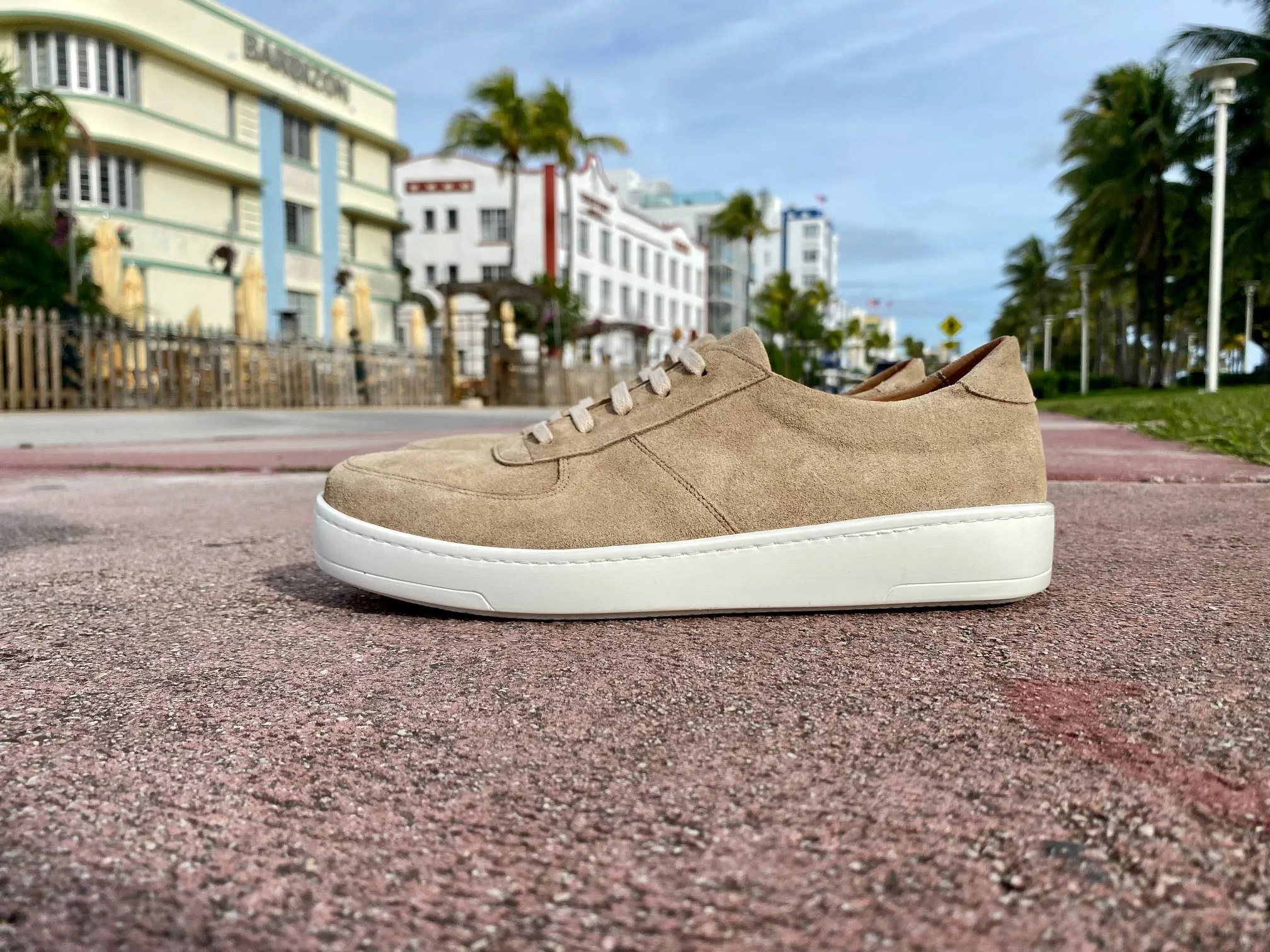 Tim suede beige