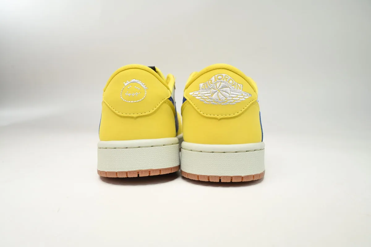 TRAVIS SCOTT - AIR JORDAN 1 LOW " CANARY "