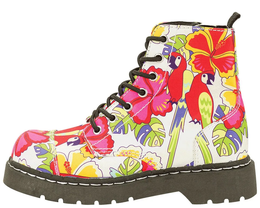 Tropical Parrot Boots - *FINAL SALE/NON-RETURNABLE