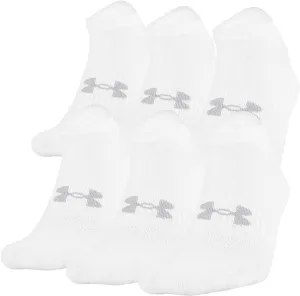 Under Armour Adult Training Cotton No Show Socks