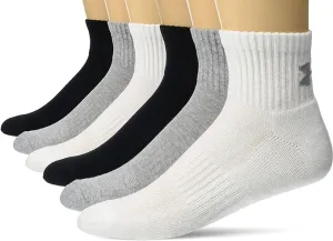 Under Armour Adult Training Cotton Quarter Socks