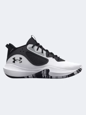 Under Armour Lockdown 6 Men Basketball Shoes White / Jet Gray