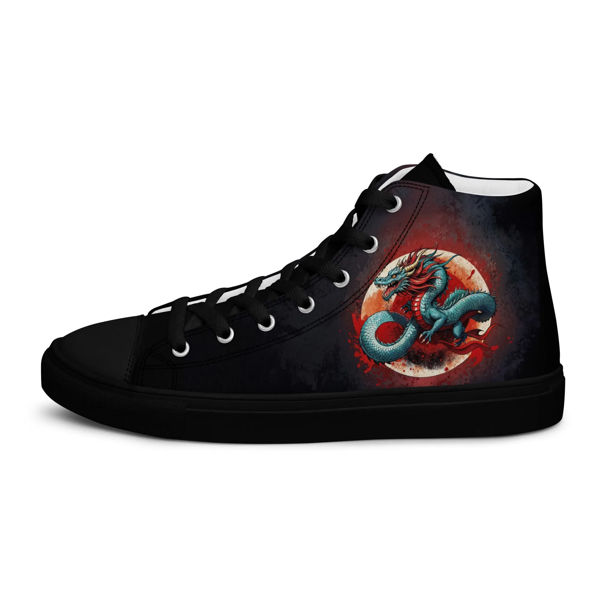 Unisex high top canvas shoes