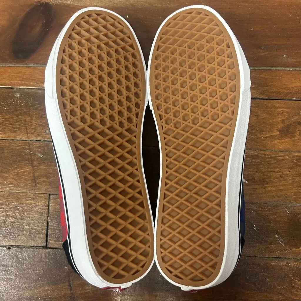 Vans NWT Red & Blue Sneakers - Size 9