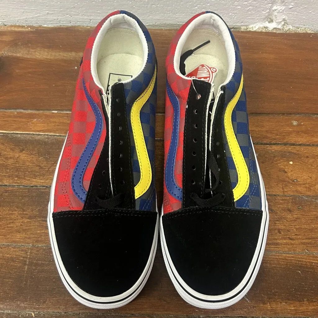 Vans NWT Red & Blue Sneakers - Size 9