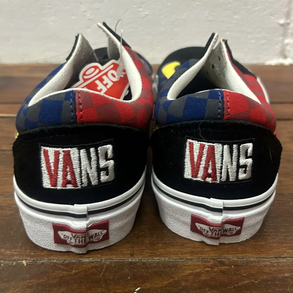 Vans NWT Red & Blue Sneakers - Size 9