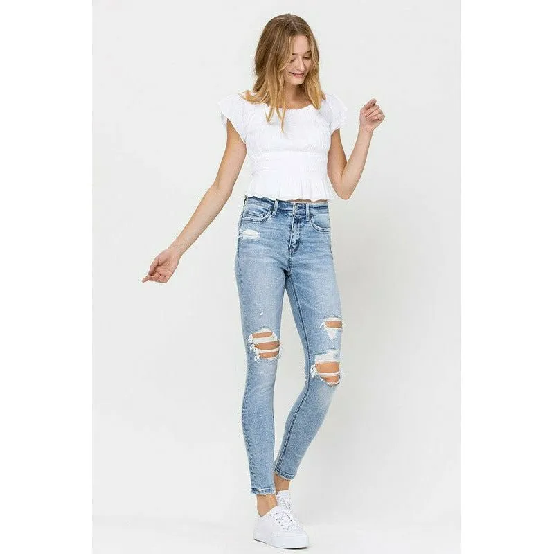 Vervet By Flying Monkey Dark Age Skinny Jeans