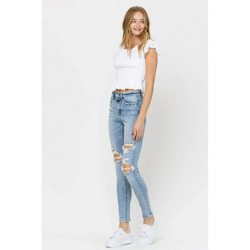 Vervet By Flying Monkey Dark Age Skinny Jeans