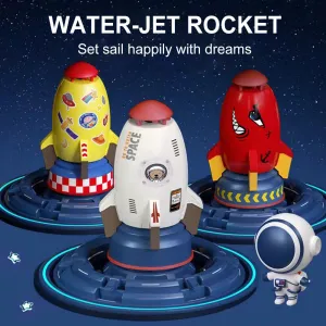 WATER ROCKET SPRINKLER GARDEN TOY