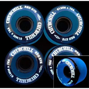 Wheels Street Blue Eye Longboard Skateboard Set