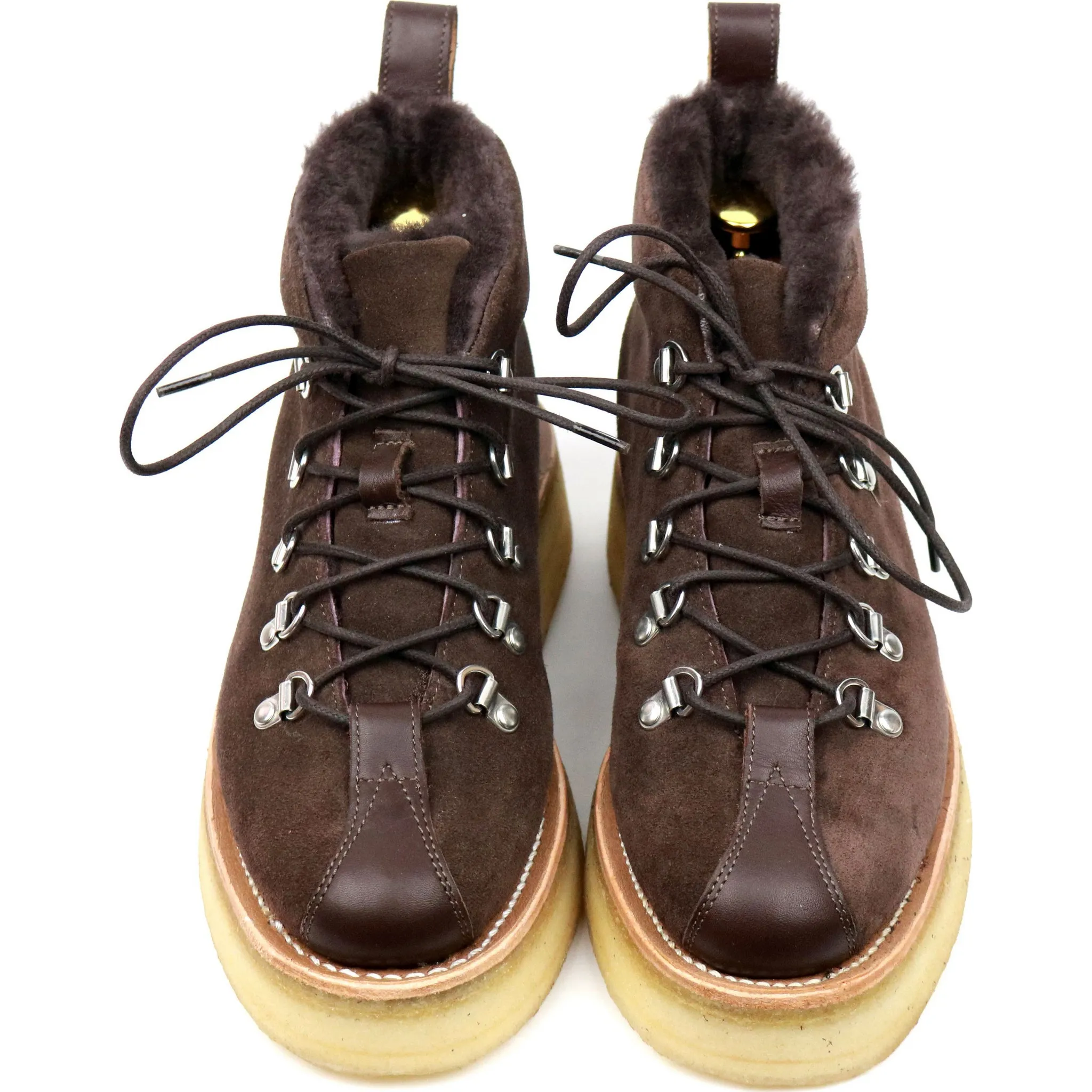 Women's 'Bridget' Brown Suede Hiker Boots UK 4