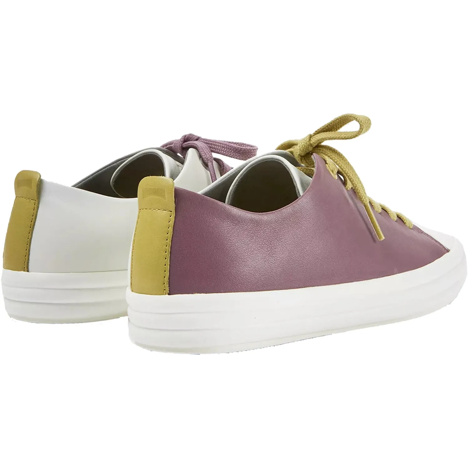 Women's Camper Twins White Multi Leather