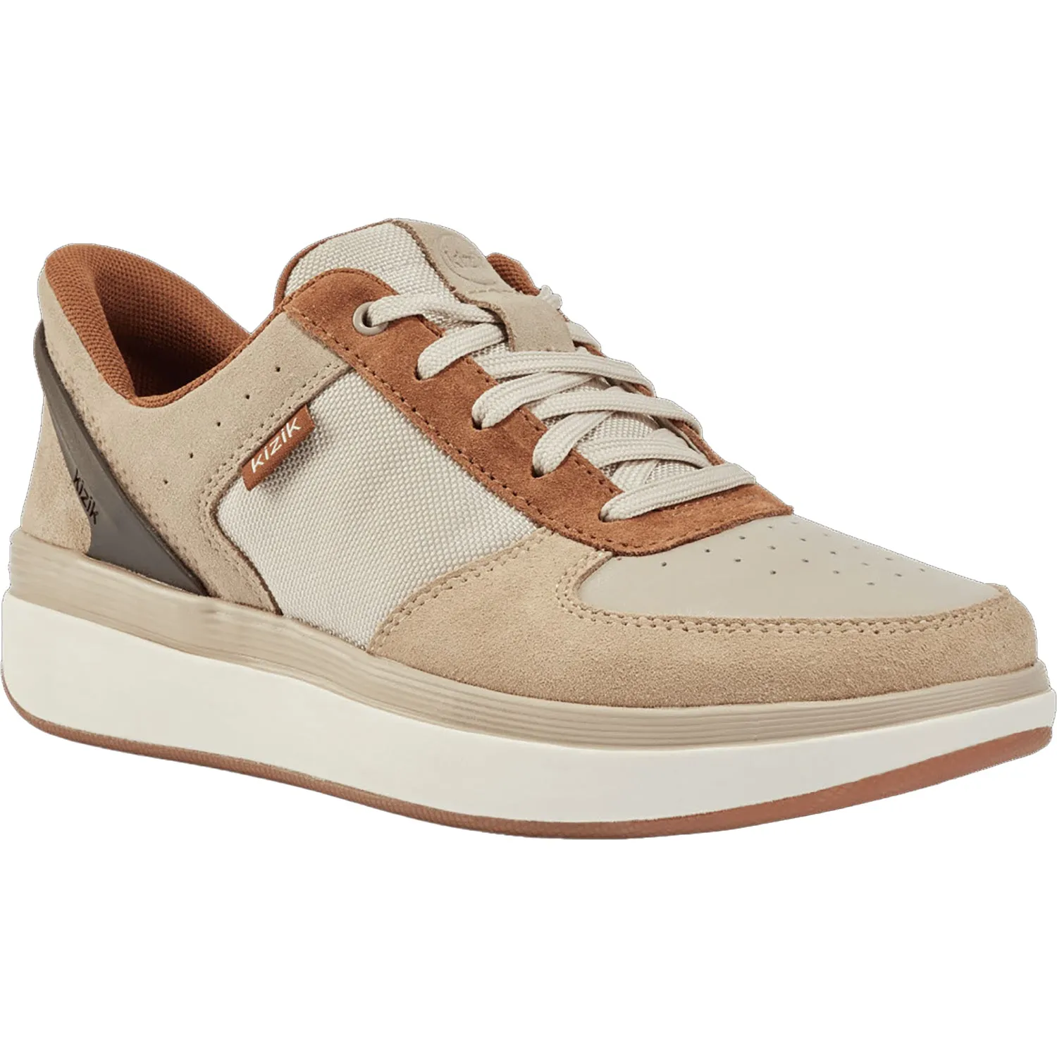 Women's Kizik Brisbane White Pepper Suede