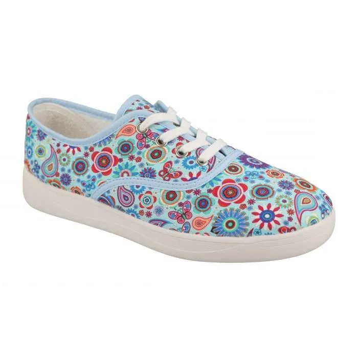 Women's Wide Fit DB Charlie Canvas Shoes