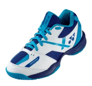 Yonex Power Cushion 39 Junior Unisex Court Shoes White/Blue